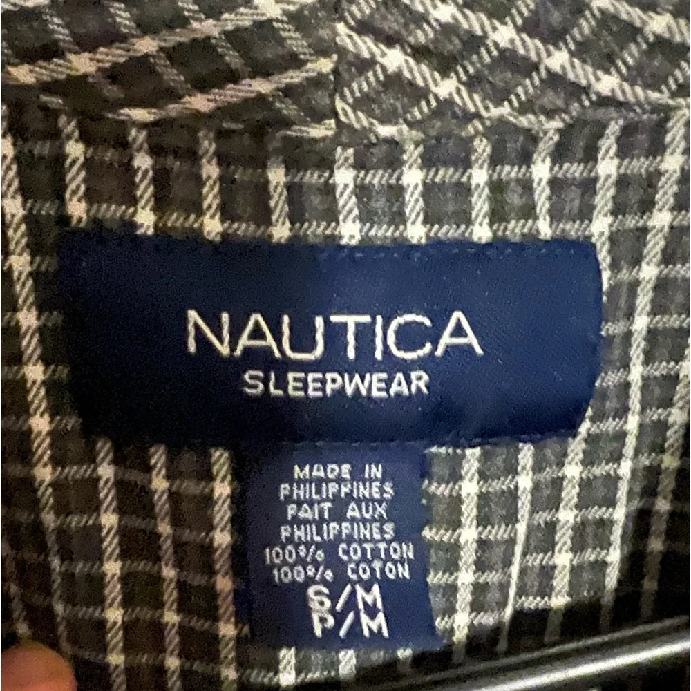 Men’s Nautical charcoal robe S-M size - Picture 3 of 3